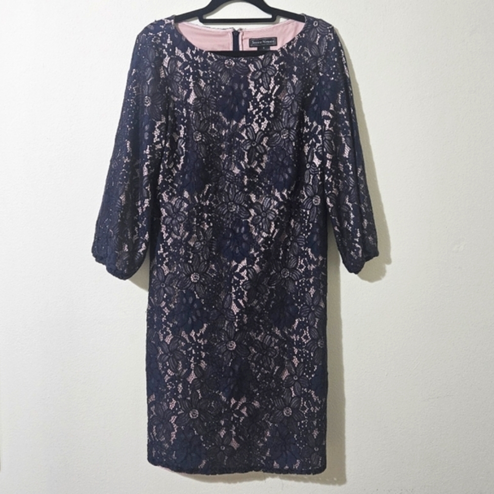 Jessica Howard Lace Sheath Dress